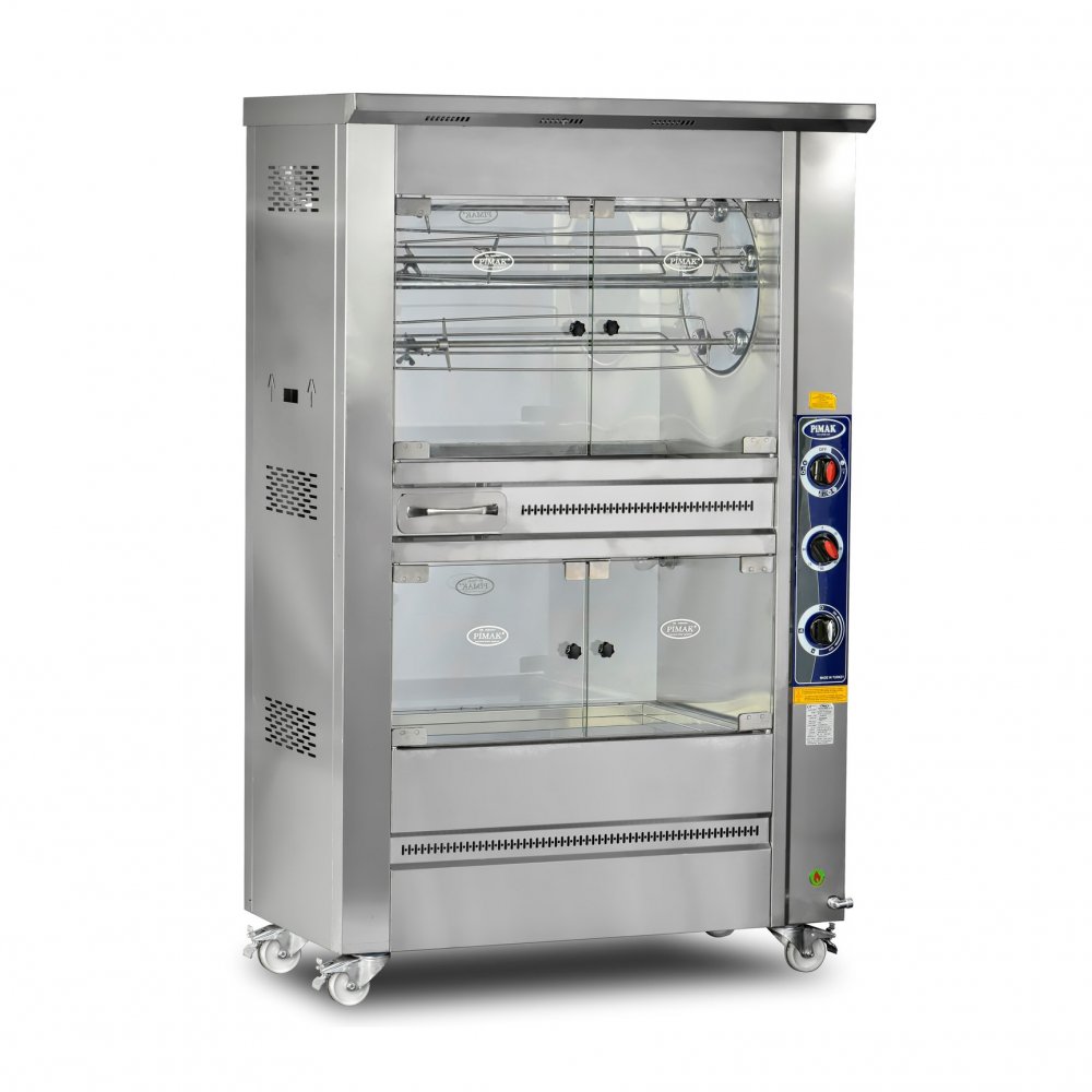 M009 GAZLI ÇİFT KATLI PİLİÇ MAKİNESİ 40'LI